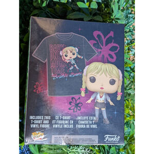 2018 Target Exclusive Britney Spears Baby One More Time Funko Pop & Medium Shirt